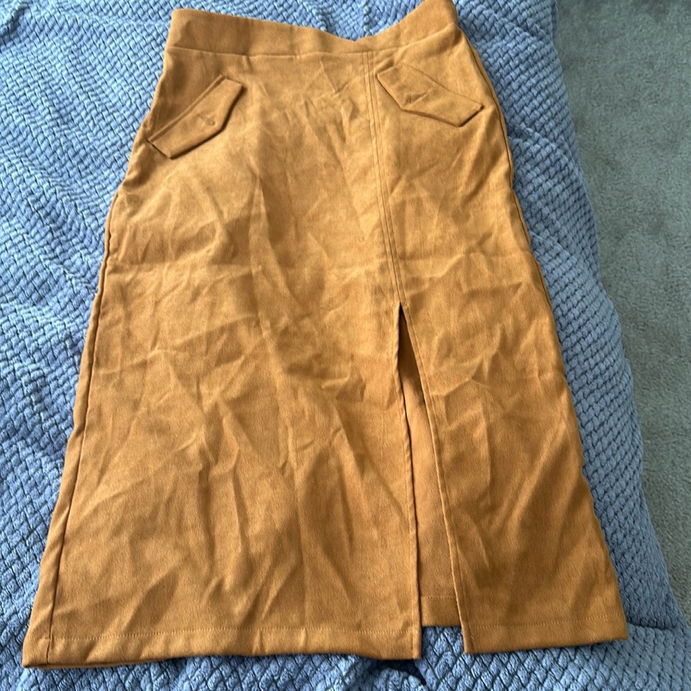 Side cut long dress